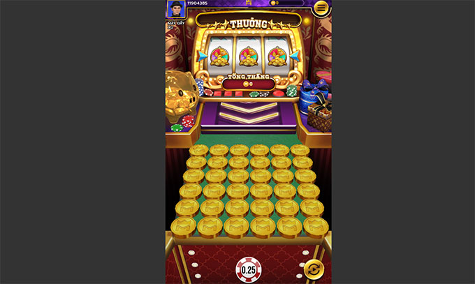 Hướng dẫn cách chơi game Máy đẩy xu tại Fb88 - ravor.vip