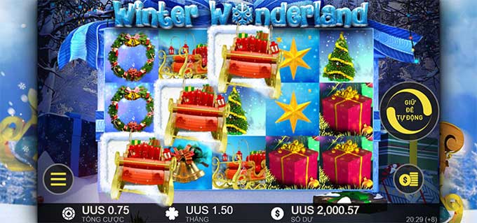 Hướng dẫn cách chơi slot Winter Wonderland tại FB88 - FB88 - ravor.vip