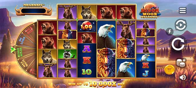 Hướng dẫn cách chơi slot game Bison Moon tại nhà cái FB88 - FB88 - ravor.vip