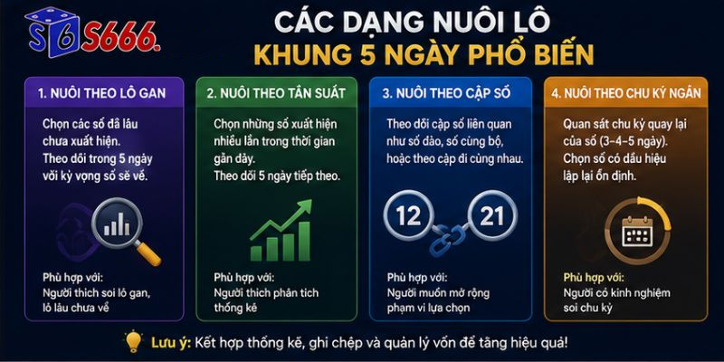 Nuôi Lô Khung 5 Ngày Là Gì? Hướng Dẫn Cách Chơi Lô Đề Tại S666 Chi Tiết - ravor.vip