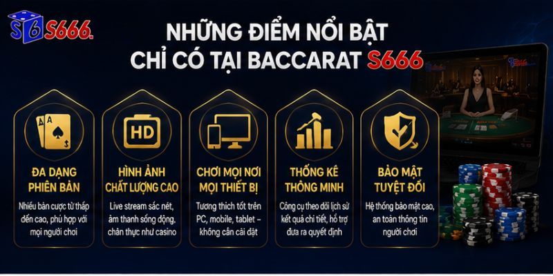 Baccarat S666 – Trải Nghiệm Casino Đẳng Cấp Với Tỷ Lệ Trả Thưởng Hấp Dẫn - ravor.vip