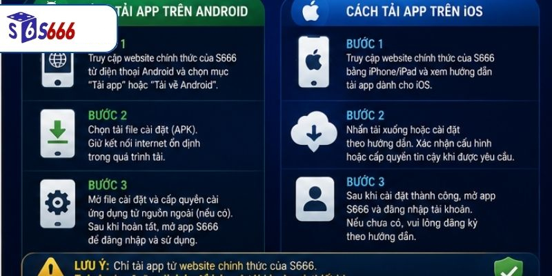 Tải App S666 – Cài Đặt Nhanh, Trải Nghiệm Giải Trí Mượt Mà Trên Di Động - ravor.vip