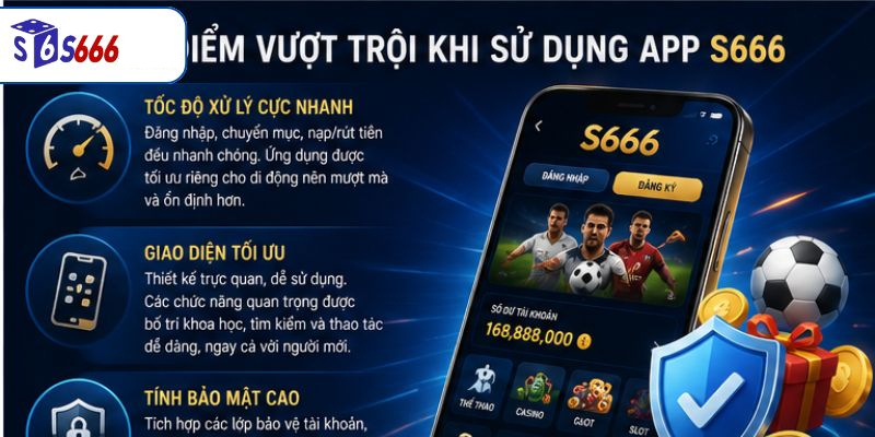 Tải App S666 – Cài Đặt Nhanh, Trải Nghiệm Giải Trí Mượt Mà Trên Di Động - ravor.vip