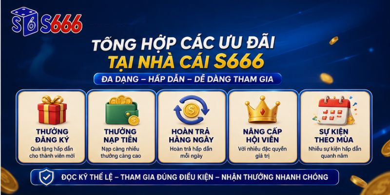 Khuyến Mãi S666 – Cập Nhật Ưu Đãi Mới Nhất Cho Hội Viên - ravor.vip