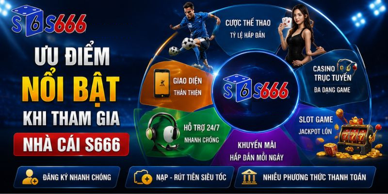 Đánh Giá Nhà Cái S666 – Review Chi Tiết Mức Độ Uy Tín Và Chất Lượng 2026 - ravor.vip