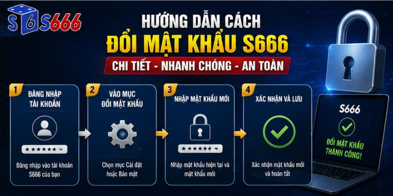 Đổi Mật Khẩu S666 – Hướng Dẫn Cập Nhật Mật Khẩu An Toàn - ravor.vip
