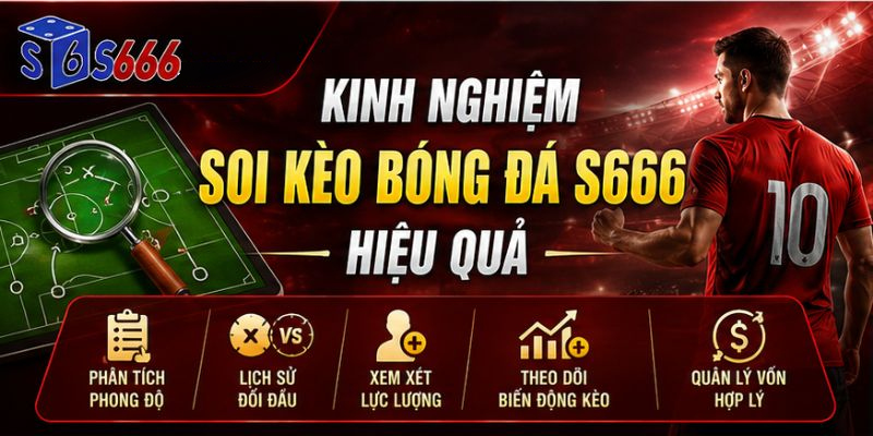 Kèo Bóng Đá S666 – Cập Nhật Tỷ Lệ Kèo Chuẩn Và Hướng Dẫn Cá Cược 2026 - ravor.vip