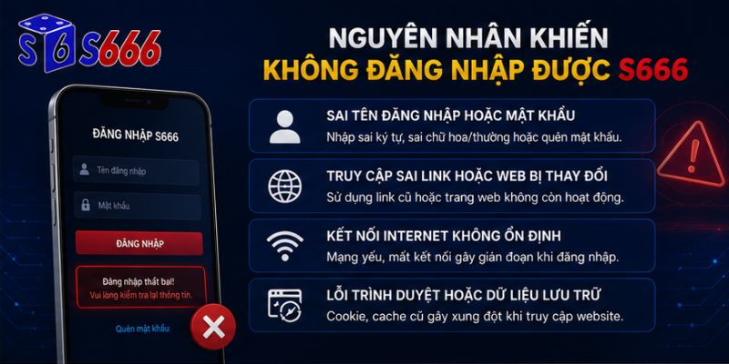 Không Đăng Nhập Được S666 – Nguyên Nhân Và Cách Khắc Phục Hiệu Quả 2026 - ravor.vip